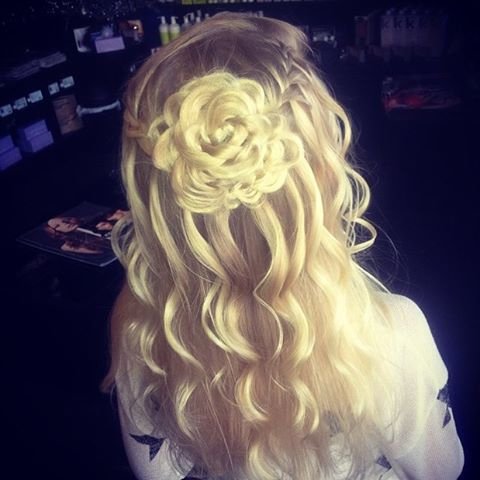 With a Waterfall Braid