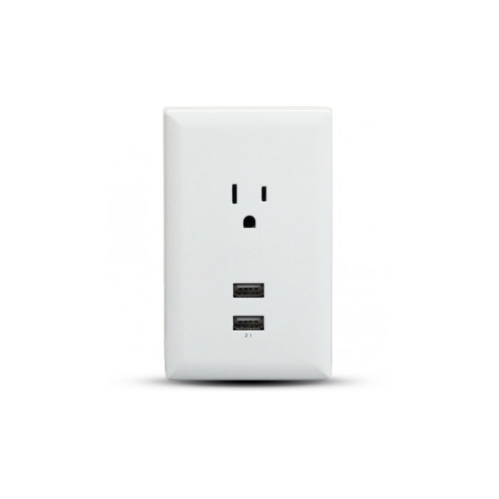 RCA USB Wall Plate