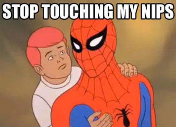 spider  man cartoon meme