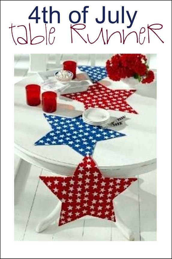 Cute Star Table Runner