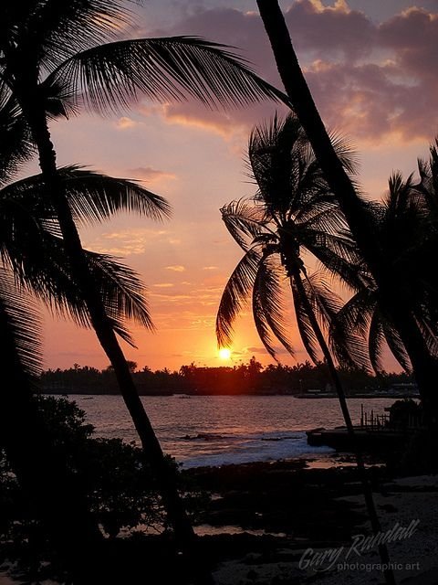 Gorgeous Sunset, Kona,