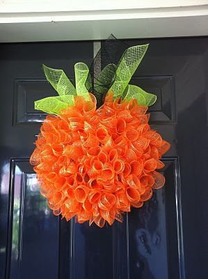 Pumpkin Wreath