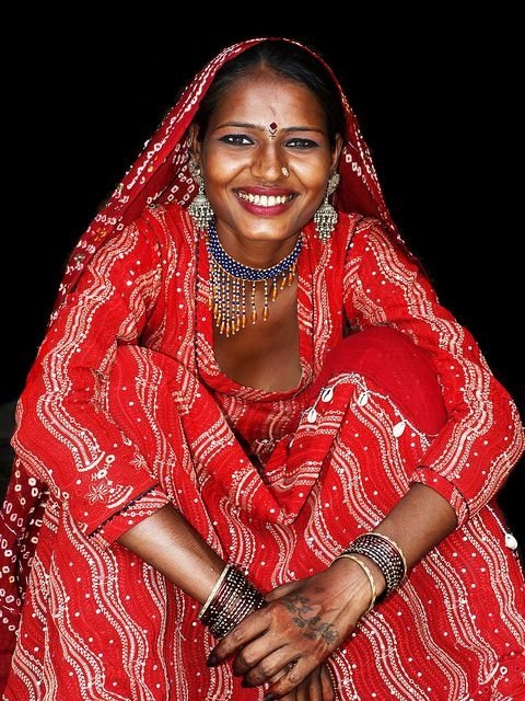 Woman in Pushkar