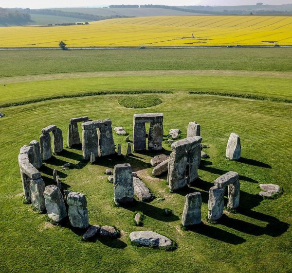 grass, grassland, archaeological site, landscape, field,