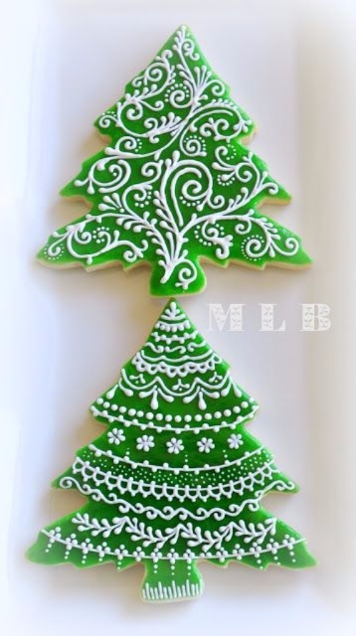 Christmas Tree Cookies