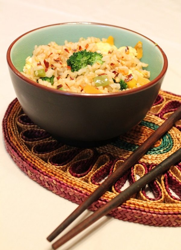 Healthy Stir-Fried Rice