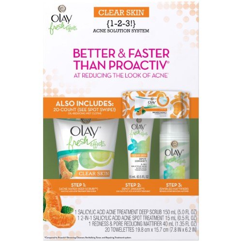 Olay, skin, CLEAR, SKIN, (1-2-3!),