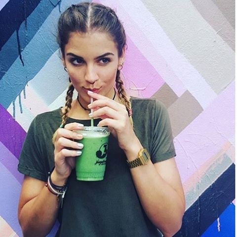 person, hairstyle, singer, singing,