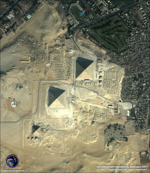 Pyramids at Giza, Egypt