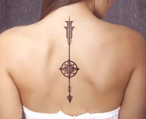 A Spine Tattoo