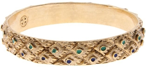 House of Harlow 1960 Peacock Bangle