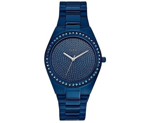 Blue-Tone Radiant Glitz Watch