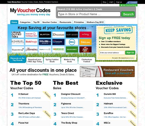 Myvouchercodes.co.uk