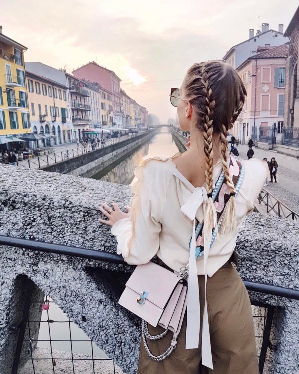 Naviglio Grande, photograph, clothing, snapshot, road,