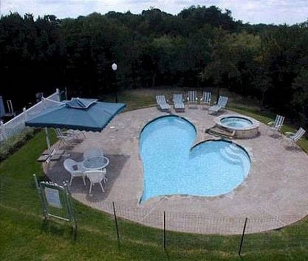 Heart-Shaped Pool