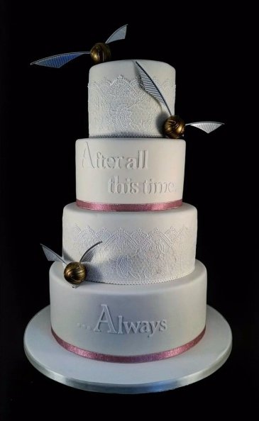 Move over, every other wedding cake trend of 2022, here are some stunning  Harry Potter themed wedding cakes that are almost too magical t... |  Instagram