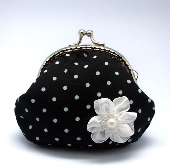 Black & White Coin Purse