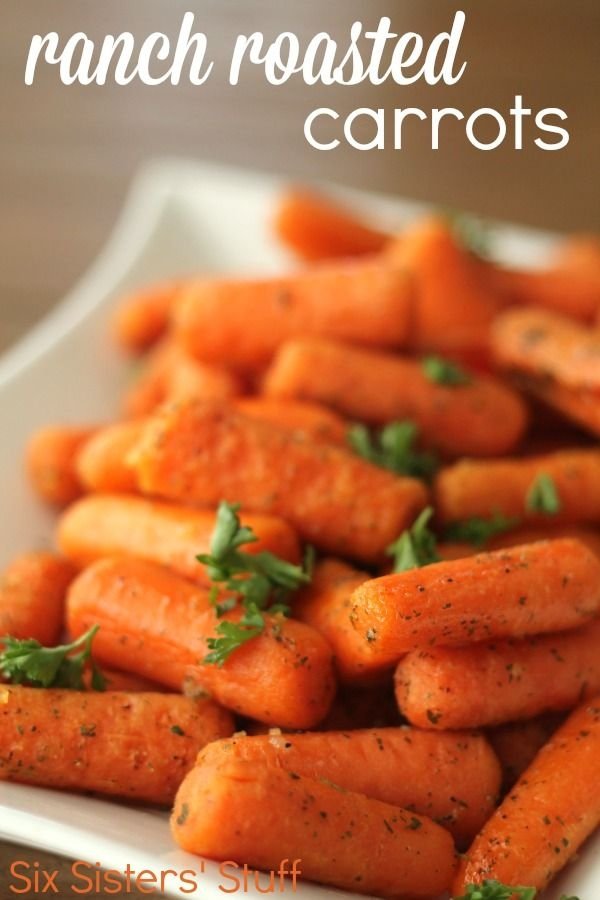 Ranch Roasted Carrots