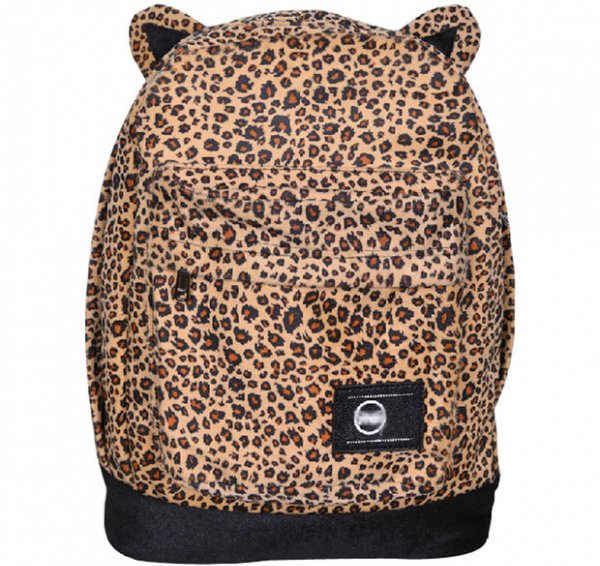 Leopard Print Backpack