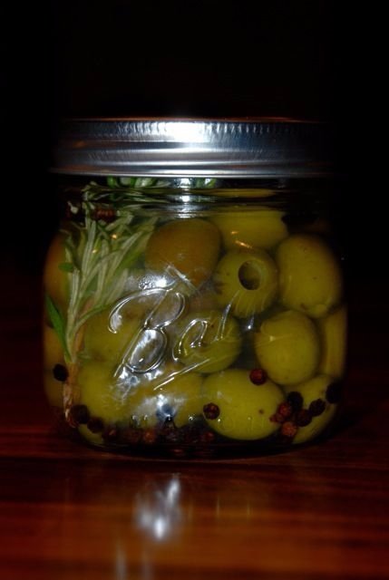 Drunken Martini Olives