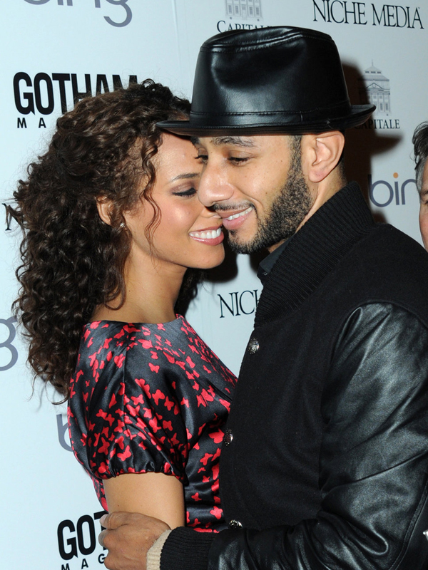 Swizz Beatz and Alicia Keys