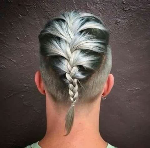 This Blue-blonde Braid