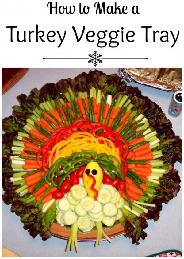 Veggie Turkey Tray