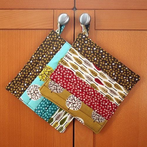 Patchwork Pot Holders