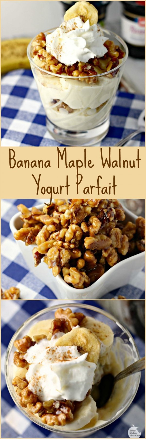 Bananas with Maple and Walnuts