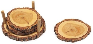 Tree Ring Coasters