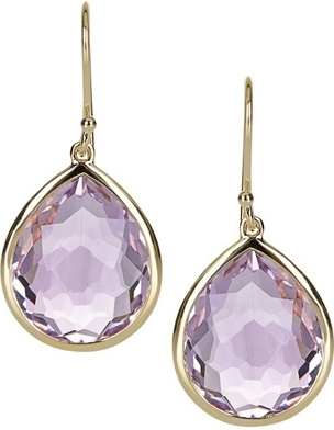 Ippolita 18-Karat Gold Amethyst Drop Earrings