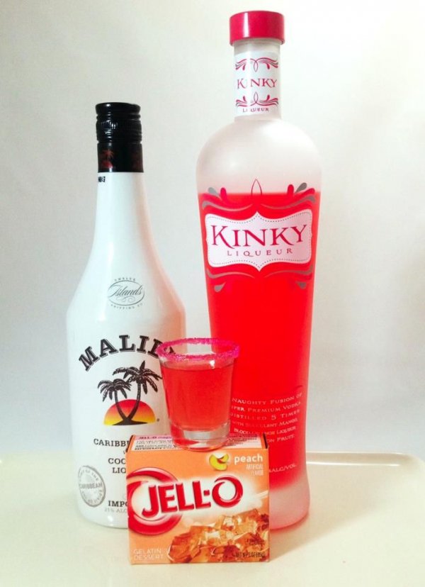 Kinky Malibu Barbie Jello Shots