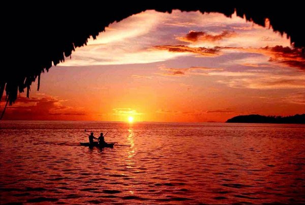 Vairou Bay in Bora Bora, French Polynesia