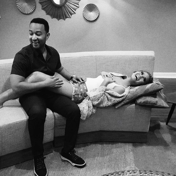 Chrissy Teigen Shuts down the Pregnancy Police