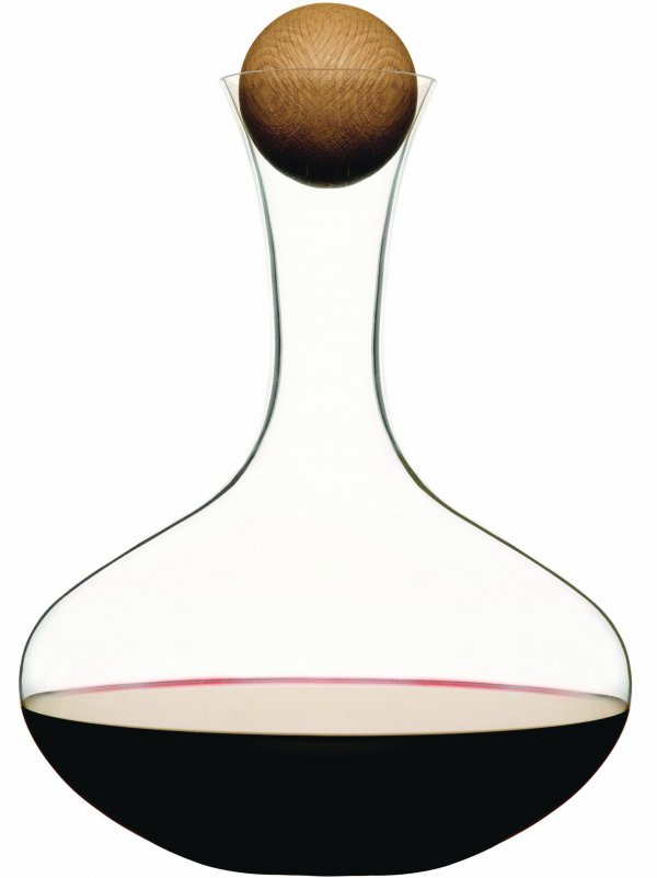 Wine Carafe with Oak Stopper