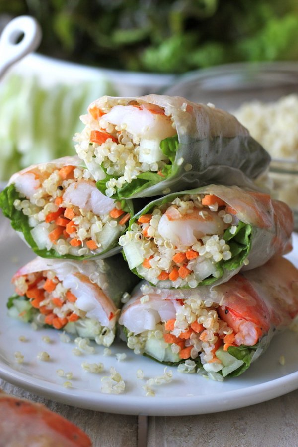 California Roll Style Wraps