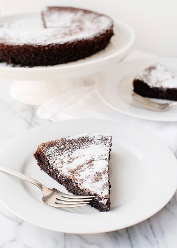 Gluten Free and Dairy Free Chocolate Olive Oil Cake