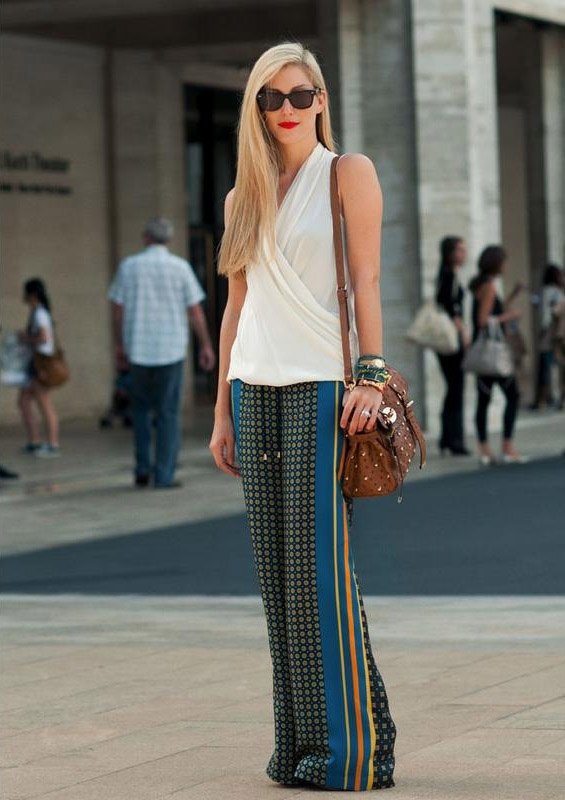 Wide Leg Trousers