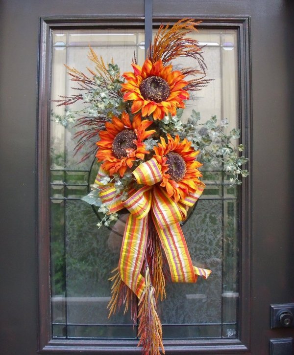 Sunflower Wreath