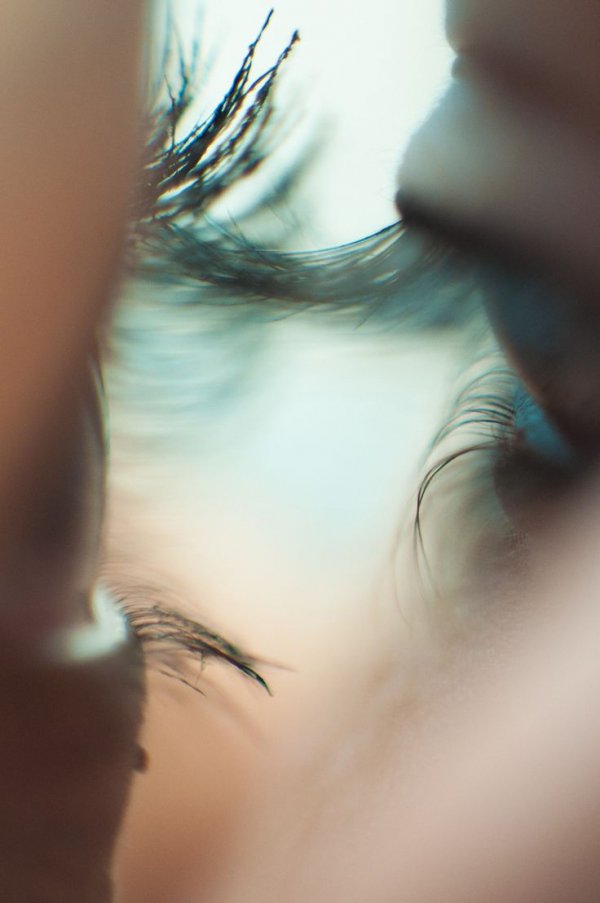 color,face,hair,blue,nose,