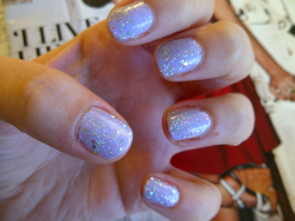 POPbeauty Nail Glam in No. 41 Violet Glitz