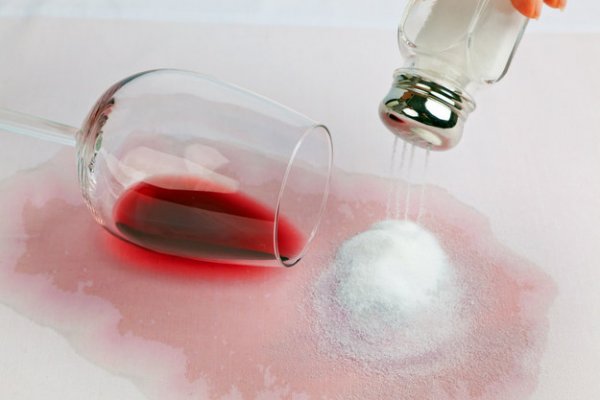 Red Wine Stain? No Problem! Salt It