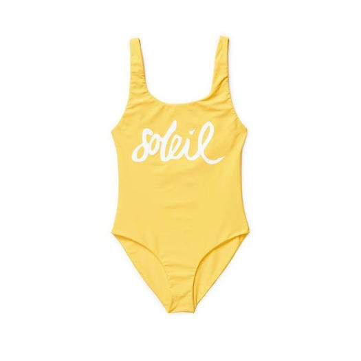 yellow, clothing, product, swimwear, one piece swimsuit,