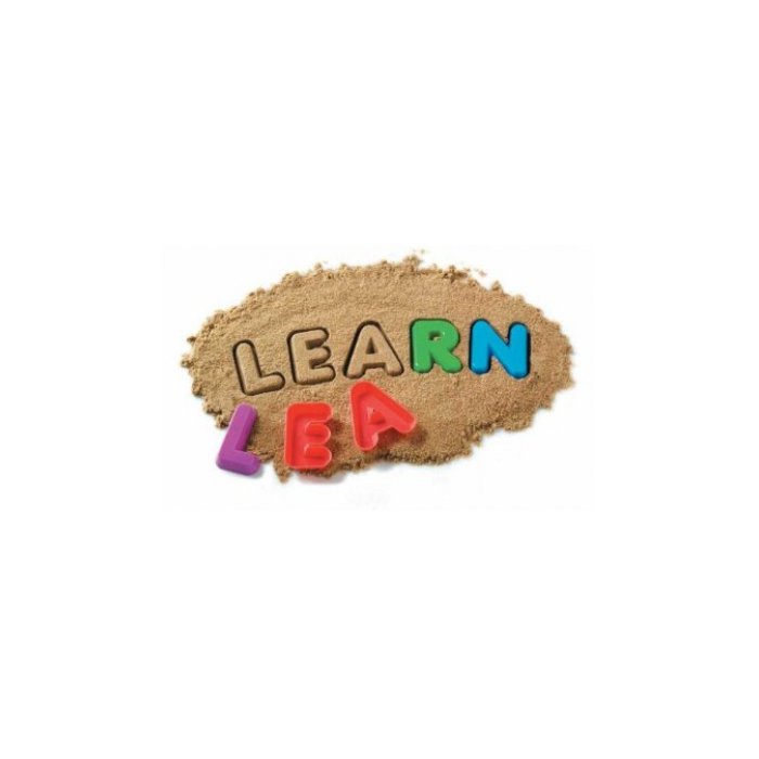 Learning Resources Uppercase Alphabet Sand Molds, Set of 26