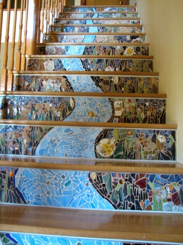 Mosaic Stairs