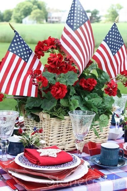 Patriotic Table