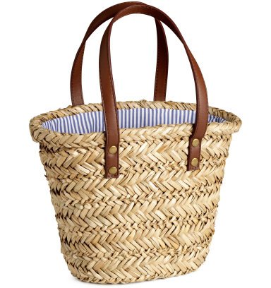 H&M Small Straw Bag