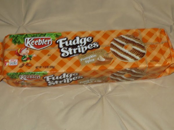 Keebler Fudge Stripes, Pumpkin Spice Edition