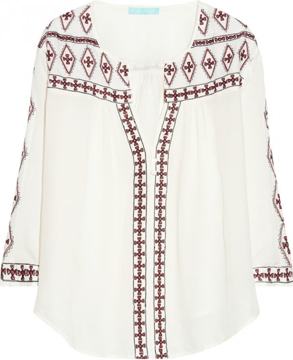 Melissa Odabash Embroidered Kaftan