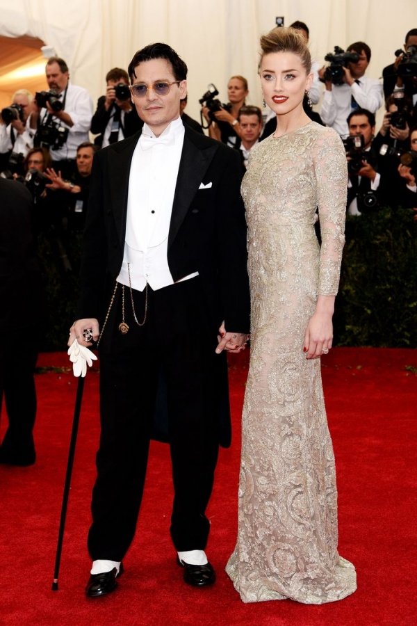 Johnny Depp and Amber Heard